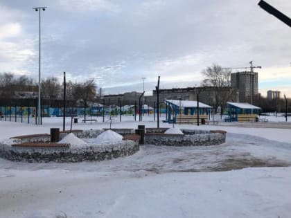 В Кургане отремонтировали и переименовали парк на улице Пушкина
