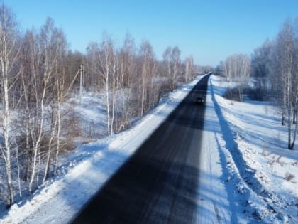 В Кетовском округе активно ремонтируется дорожная сеть