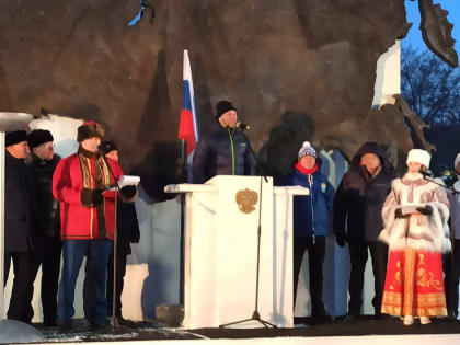 В Частоозерском округе дали старт финалу сельских спортивных игр "Зауральская метелица"