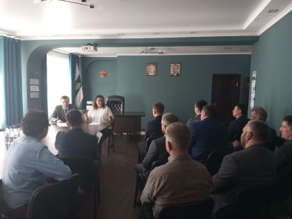 Рабочее совещание в Департаменте экономического развития Курганской области