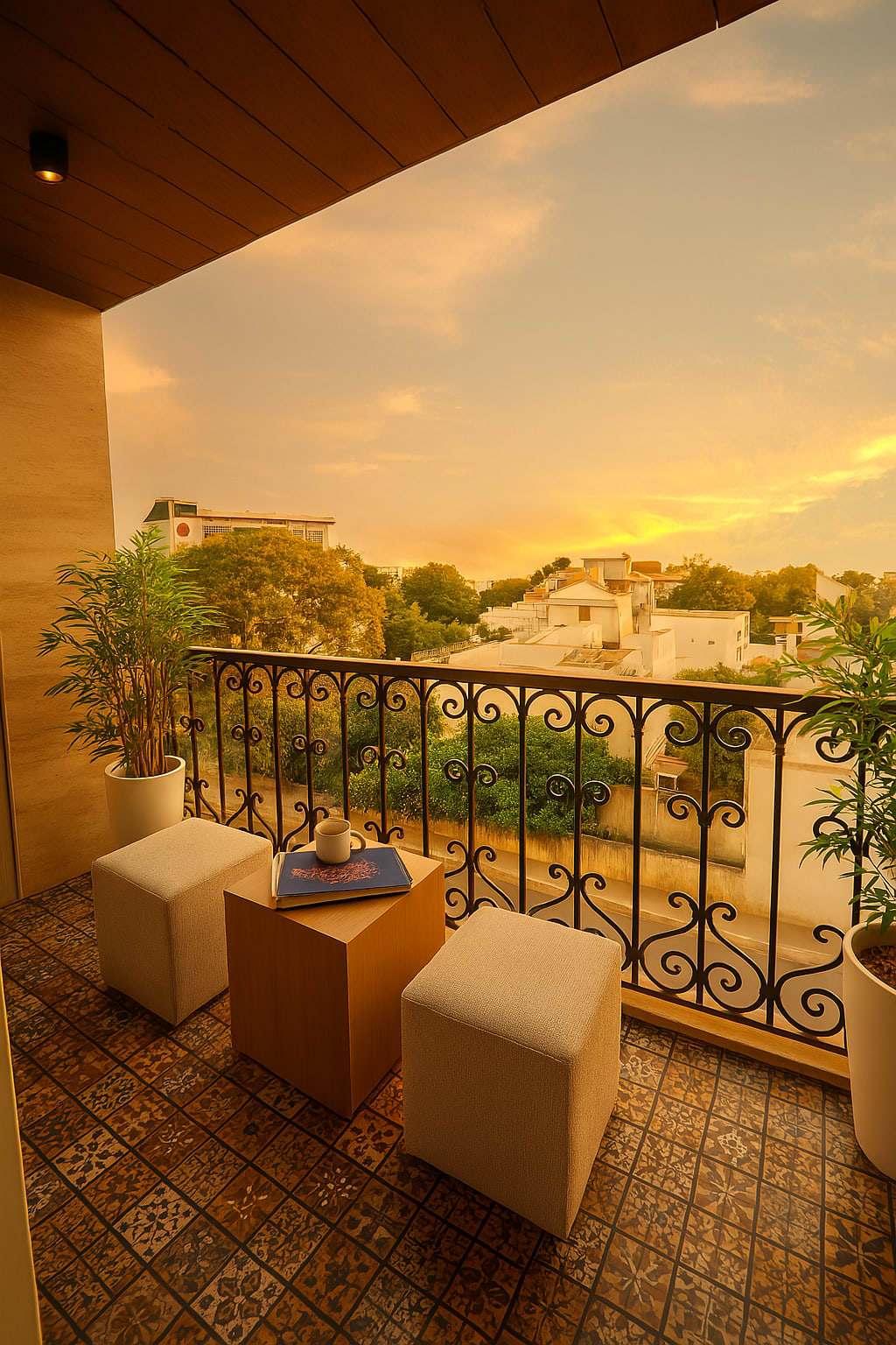 Deluxe with Balcony image 3