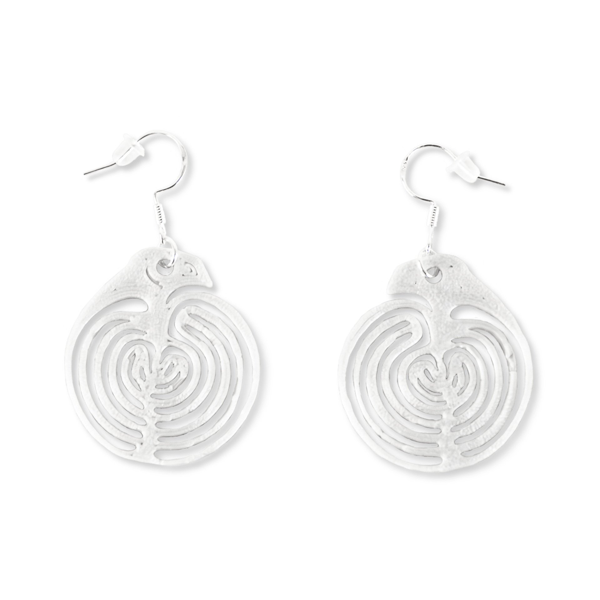 Pendentes Trebia. Cor ouro branco. Pendentes Trebia. Cor ouro branco.