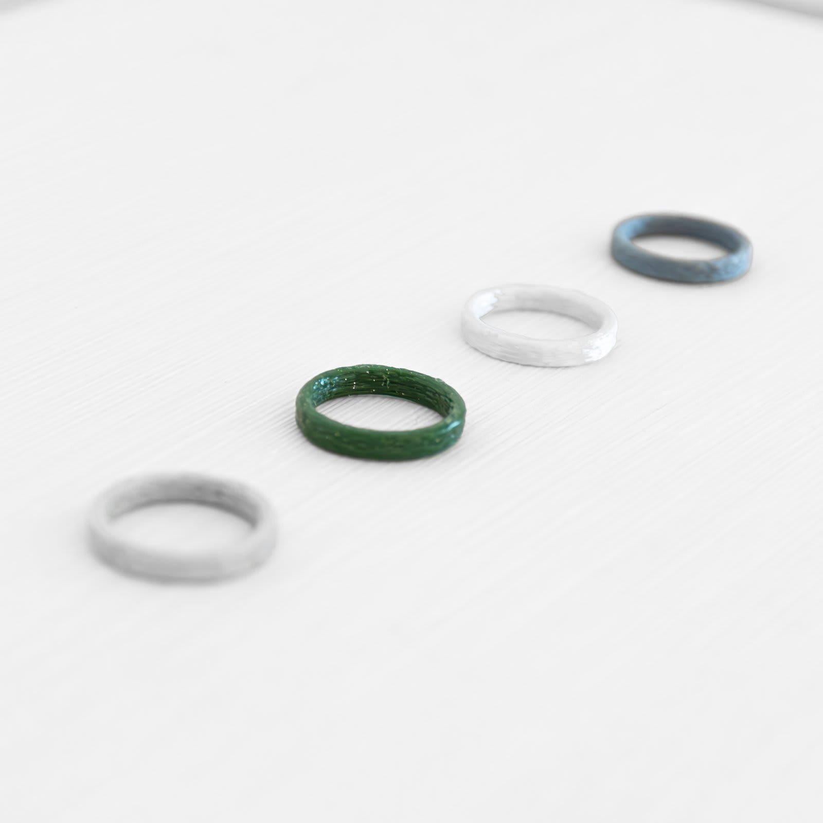 Luzerna rings. Luzerna rings.