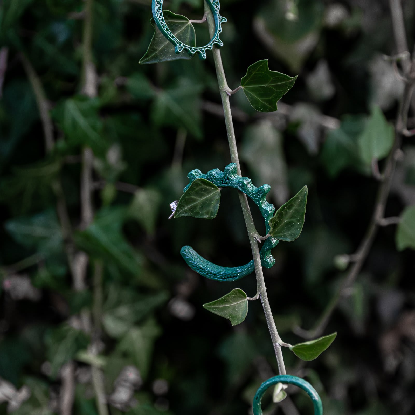 Luzerna set. Dark green color. Luzerna set. Dark green color.