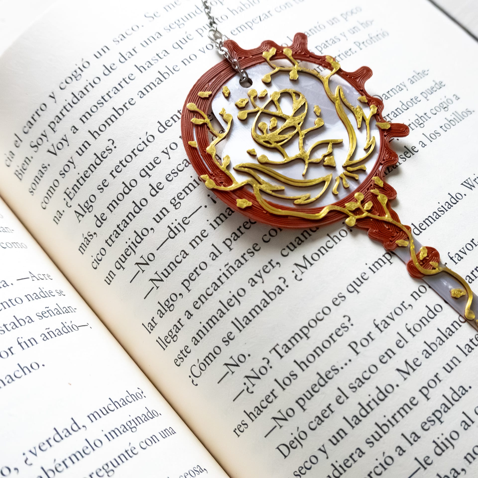 marcapáginas llave de brath joya para libros