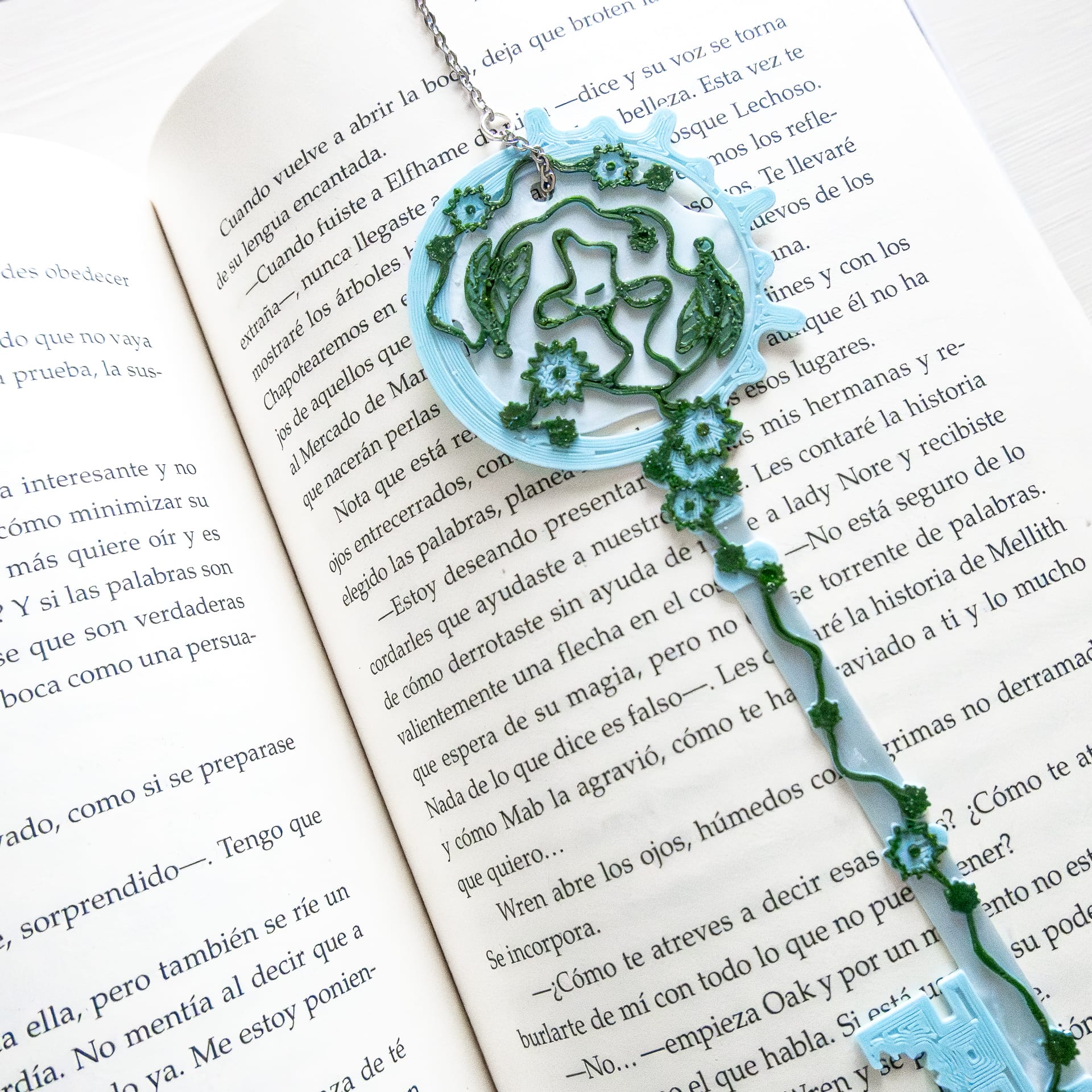 marcapáginas llave de ainé joya para libros