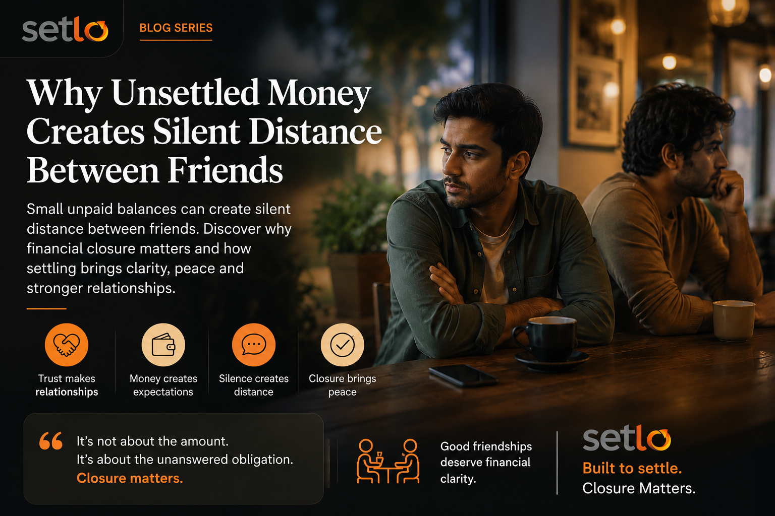 Unsettled Money, Silent Distance