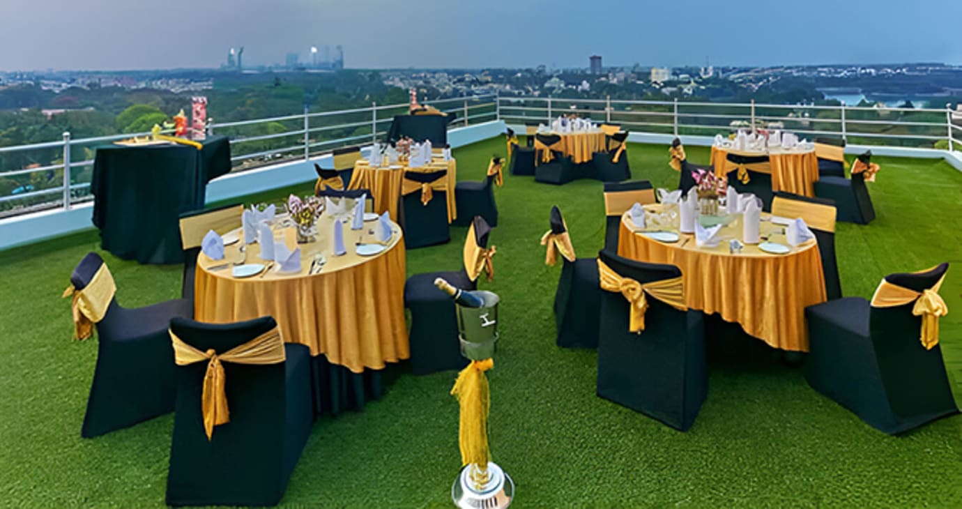 Rooftop Restaurant With Banquet Halls