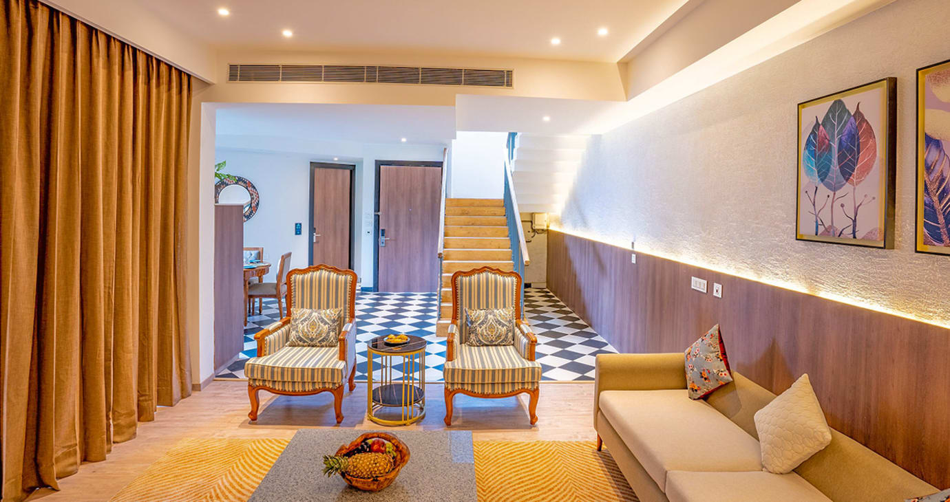 Orchid 3 BHK Cottage Room With Balcony