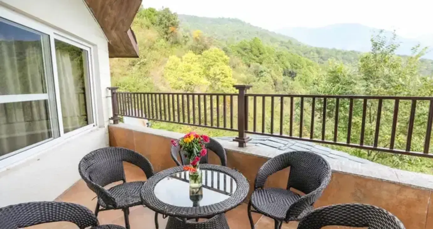 2 Bed Room Executive Suite with Private Balcony, Pool Side Valley View
