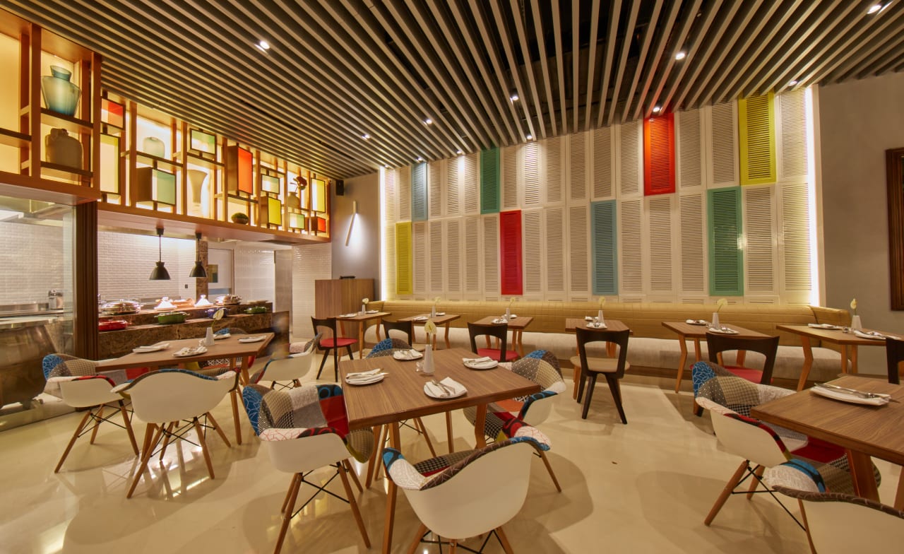 Dining at Hotel Royal Orchid, Bengaluru