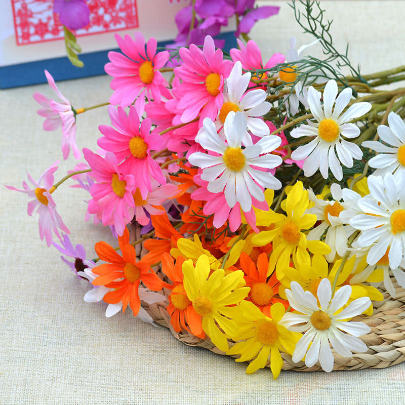 C12 ASTER 50cm Artificial Bunga Matahari Daisy 5