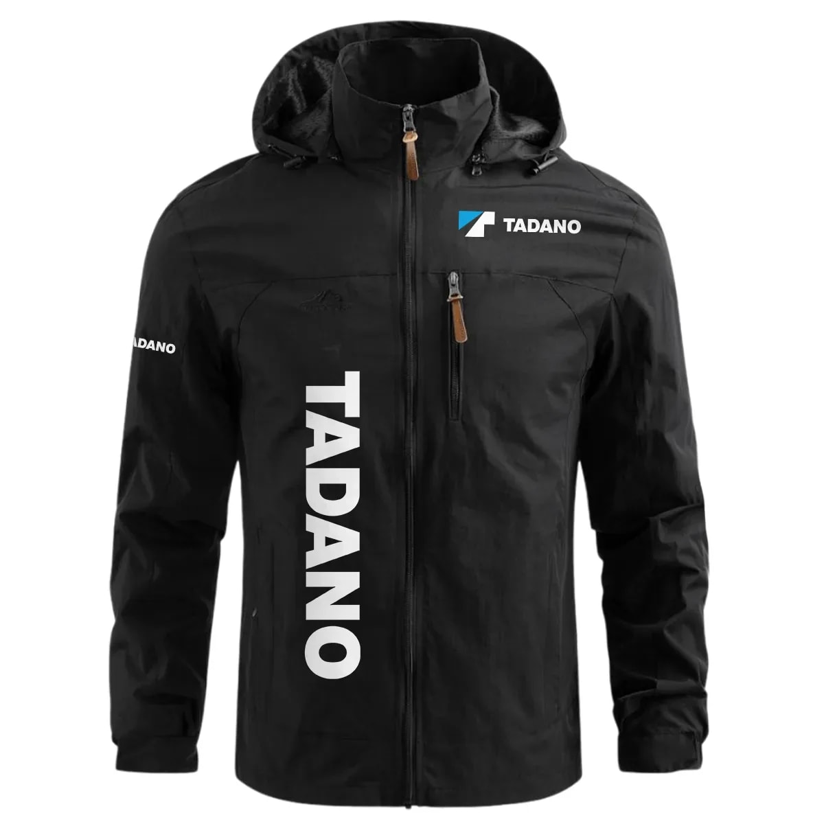 Tadano Exclusive Logo Waterproof Windbreaker Outdoor Jacket Detachable Hood