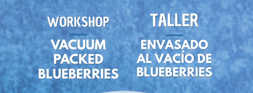 WORKSHOP: VACUUM SEALING BLUEBERRIES