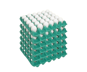 Ovos brancos à granel