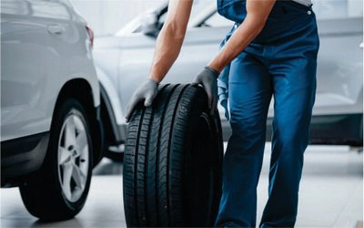 Troca de pneu