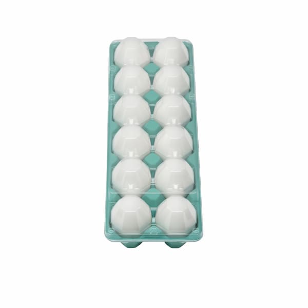 Ovos brancos embalados