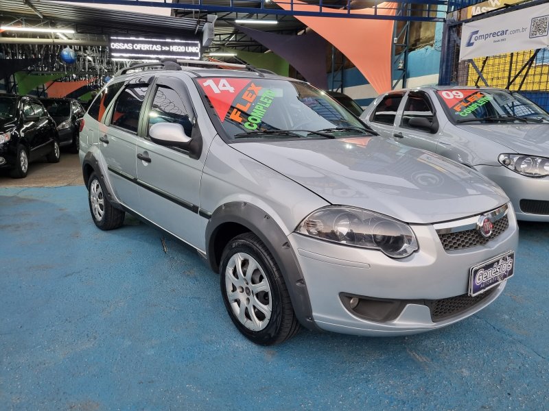 FIAT - PALIO WEEKEND TREKKING 1.6 FLEX 2014 COMPLETA