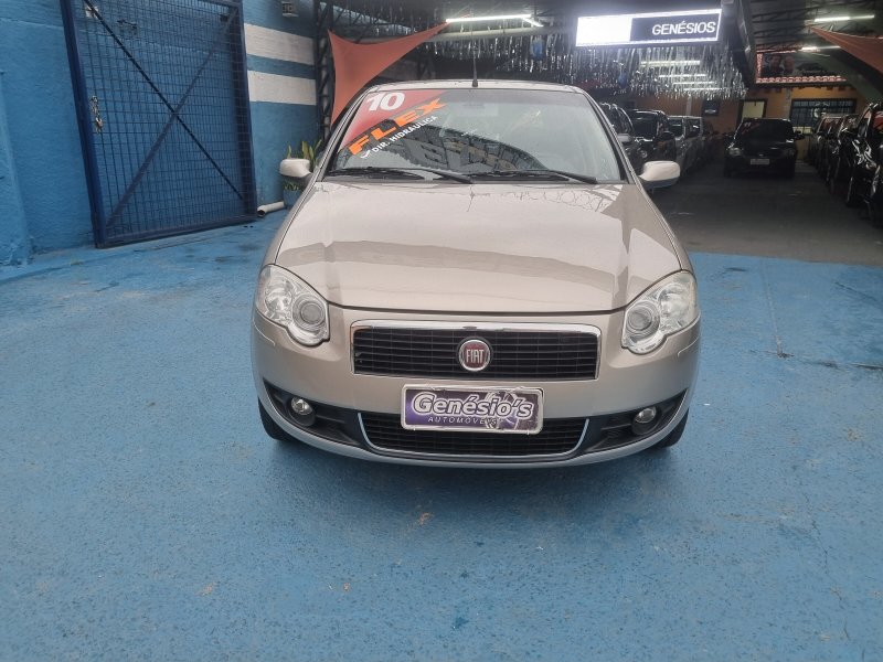 PALIO ELX 4P 2010 DOURADO C/ DIREÇÃO HID