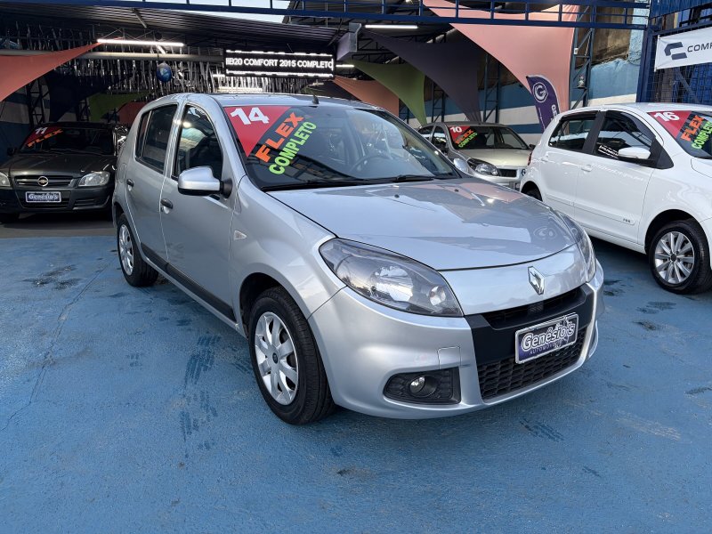 SANDERO EXPRESSION 1.6 8V 2014 COMPLETO