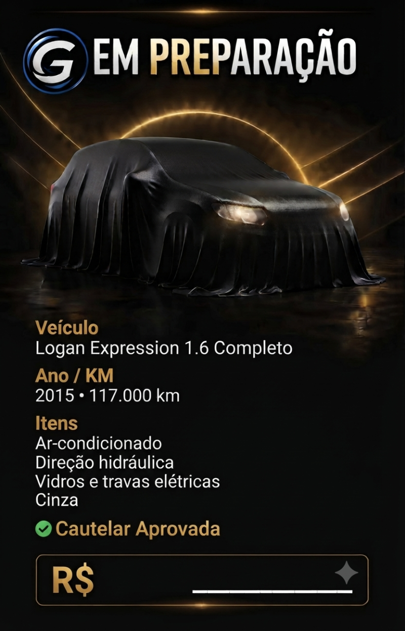LOGAN EXPRESSION 1.6 2015 COMPLETO