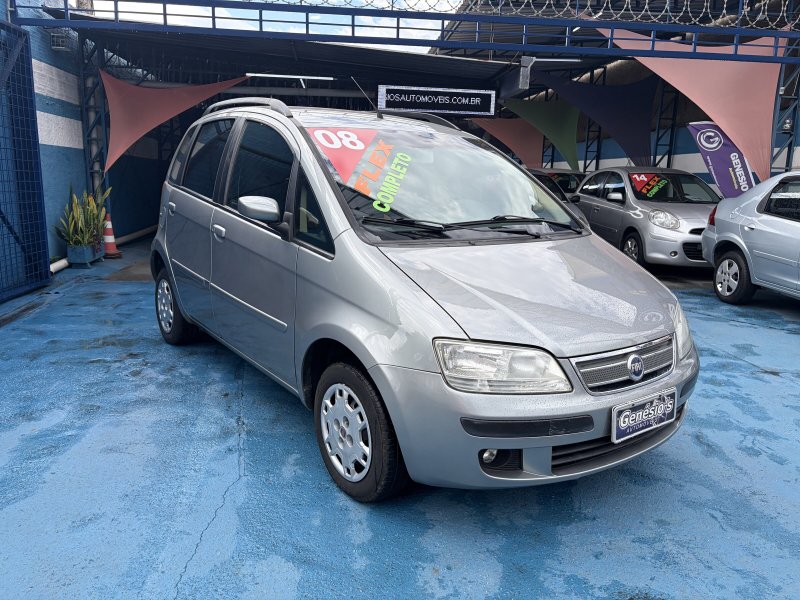 FIAT - IDEA ELX 1.4 FLEX 2008 COMPLETA