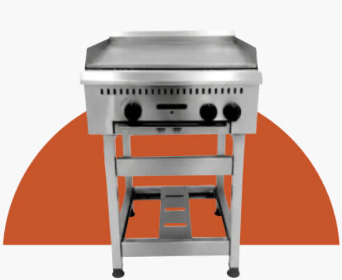 Chapa Industrial Grill à Gás Prime Venâncio