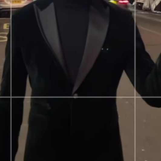 blazing black Suit