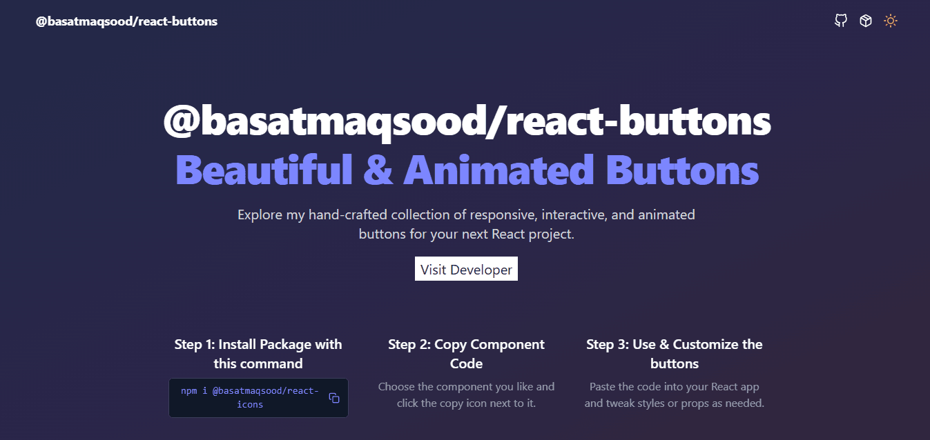 React Buttons
