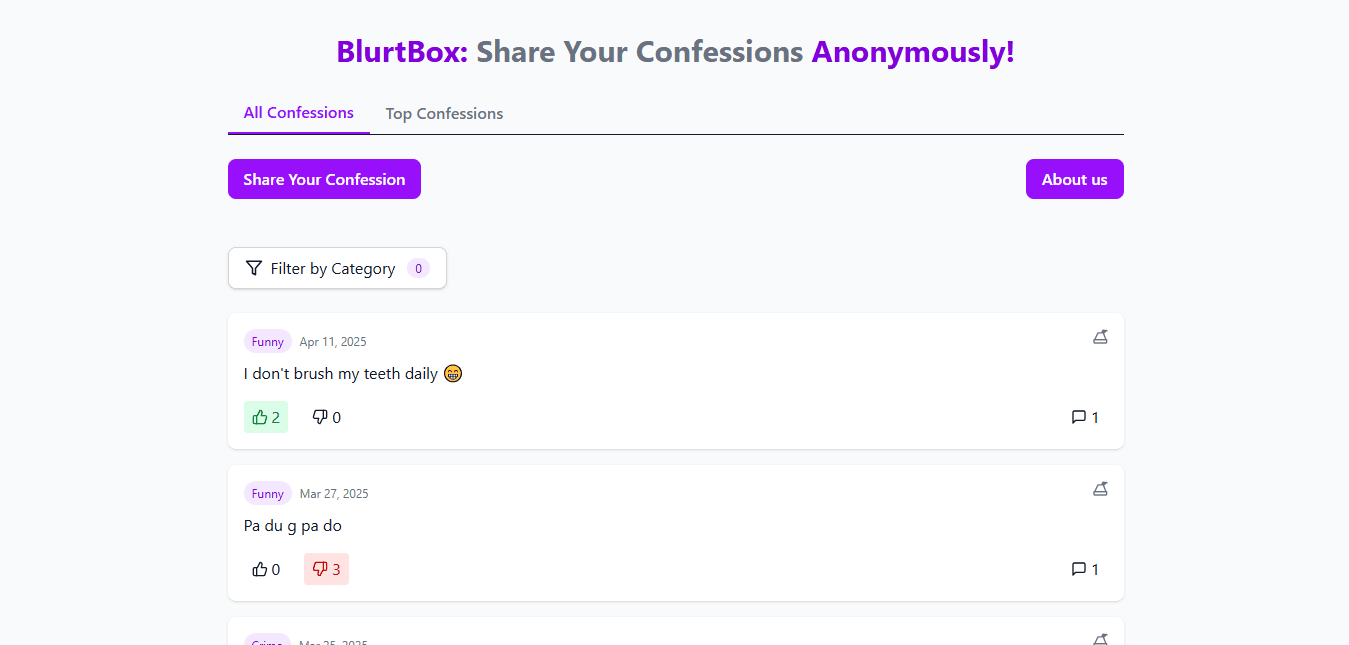 BlurtBox