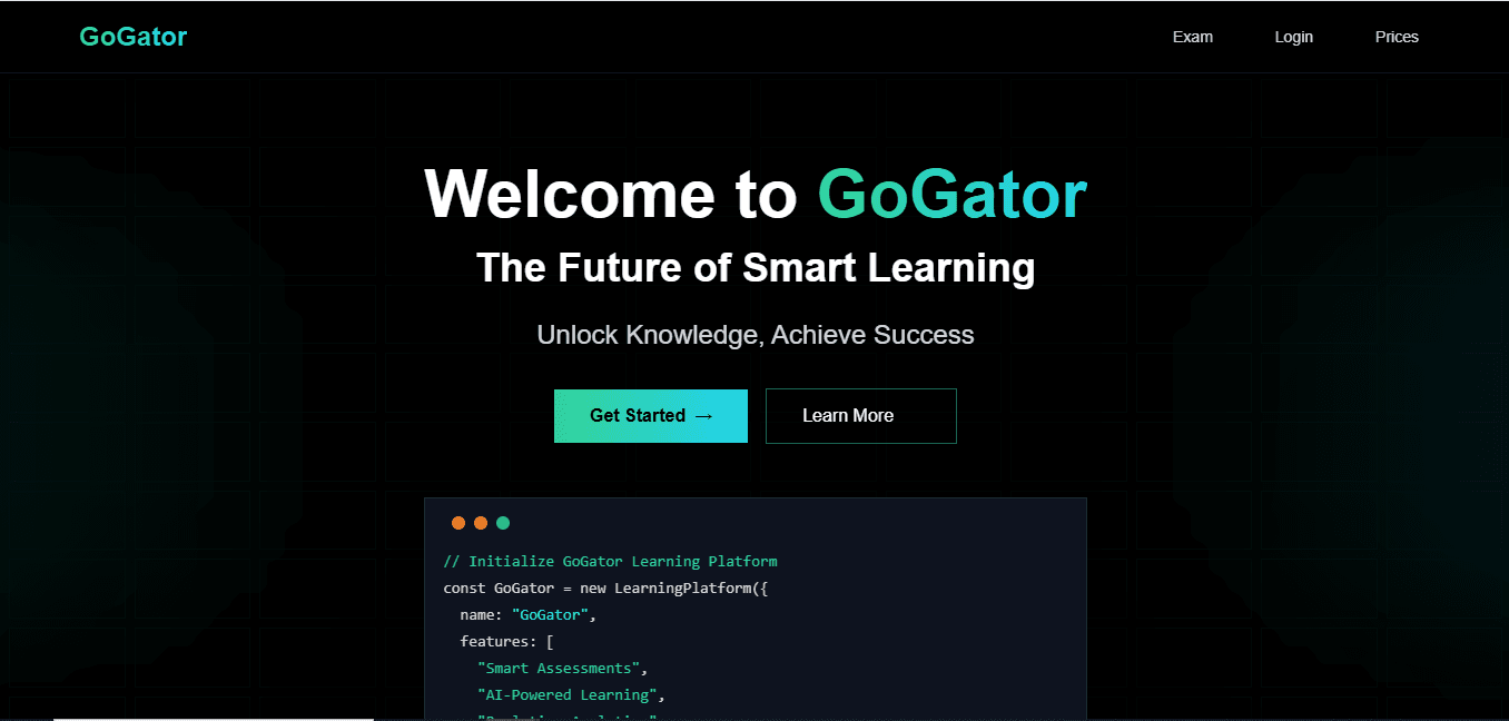 GoGator The Future of Smart Learning