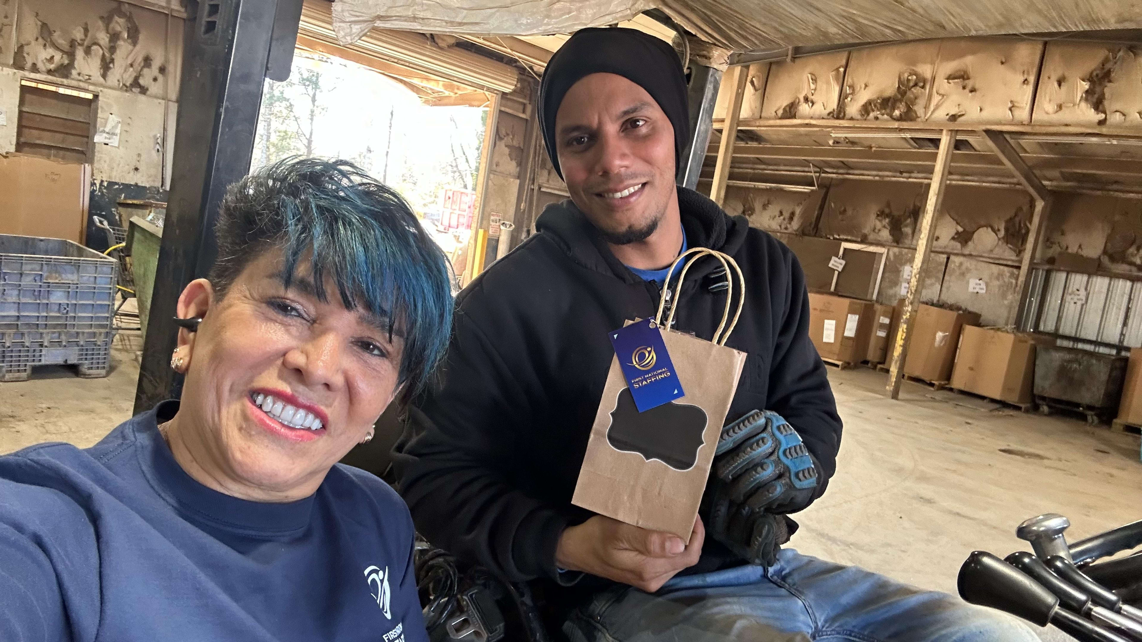 FNSG Employee Appreciation Tour celebration with team members at Georgia facility