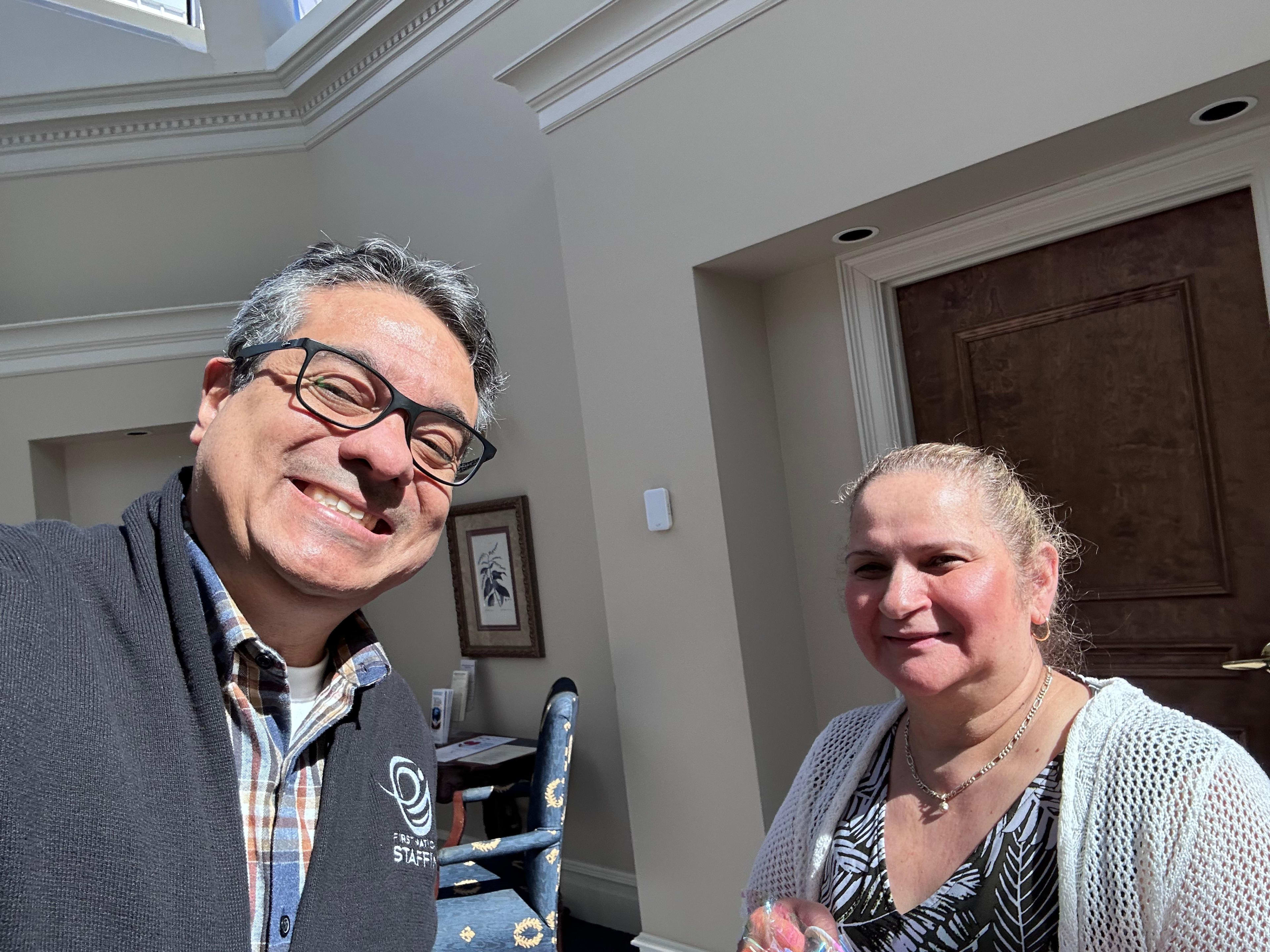 FNSG Employee Appreciation Tour celebration with decorated venue and associates