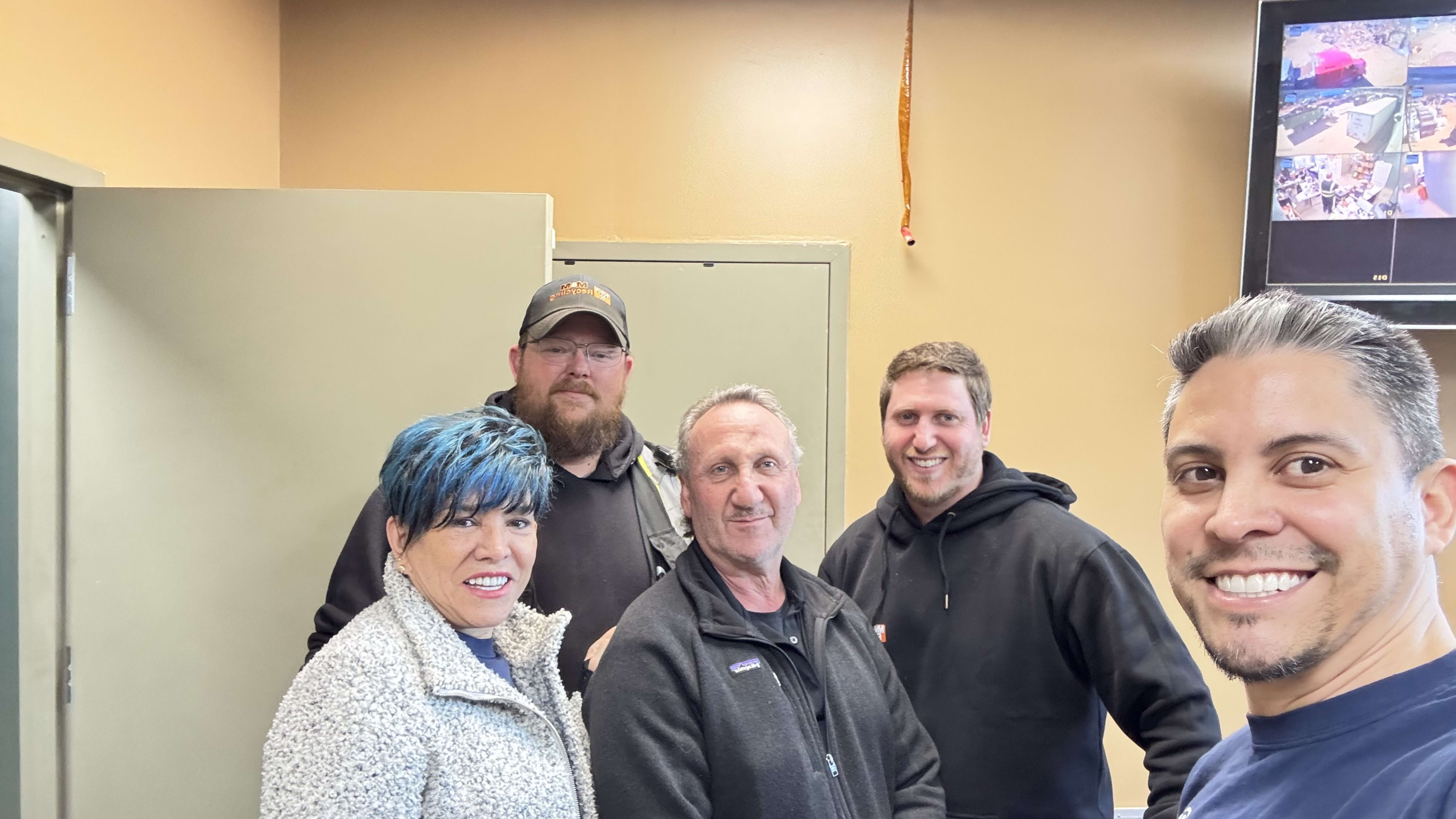 First National Staffing Group team members celebrating during the Employee Appreciation Tour in Georgia