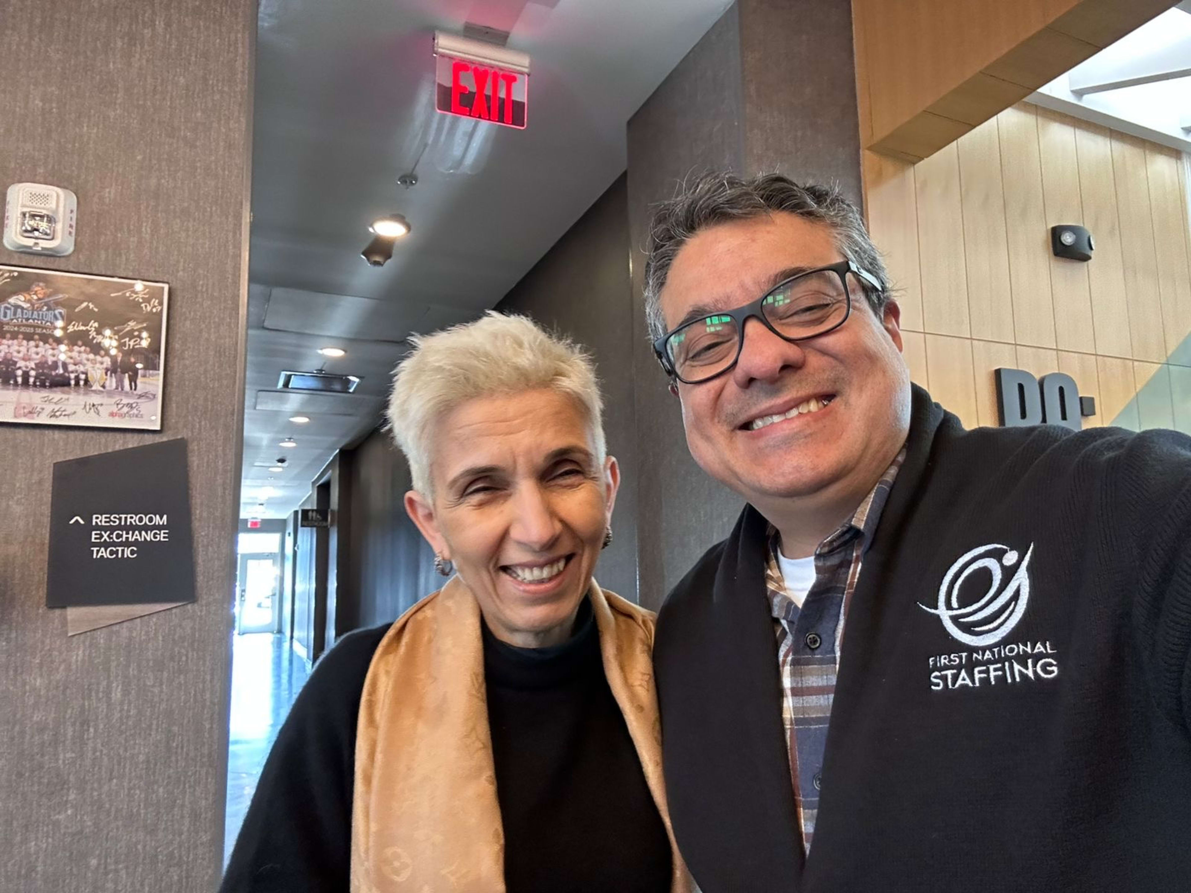 FNSG team gathering for Employee Appreciation Tour activities at Georgia location