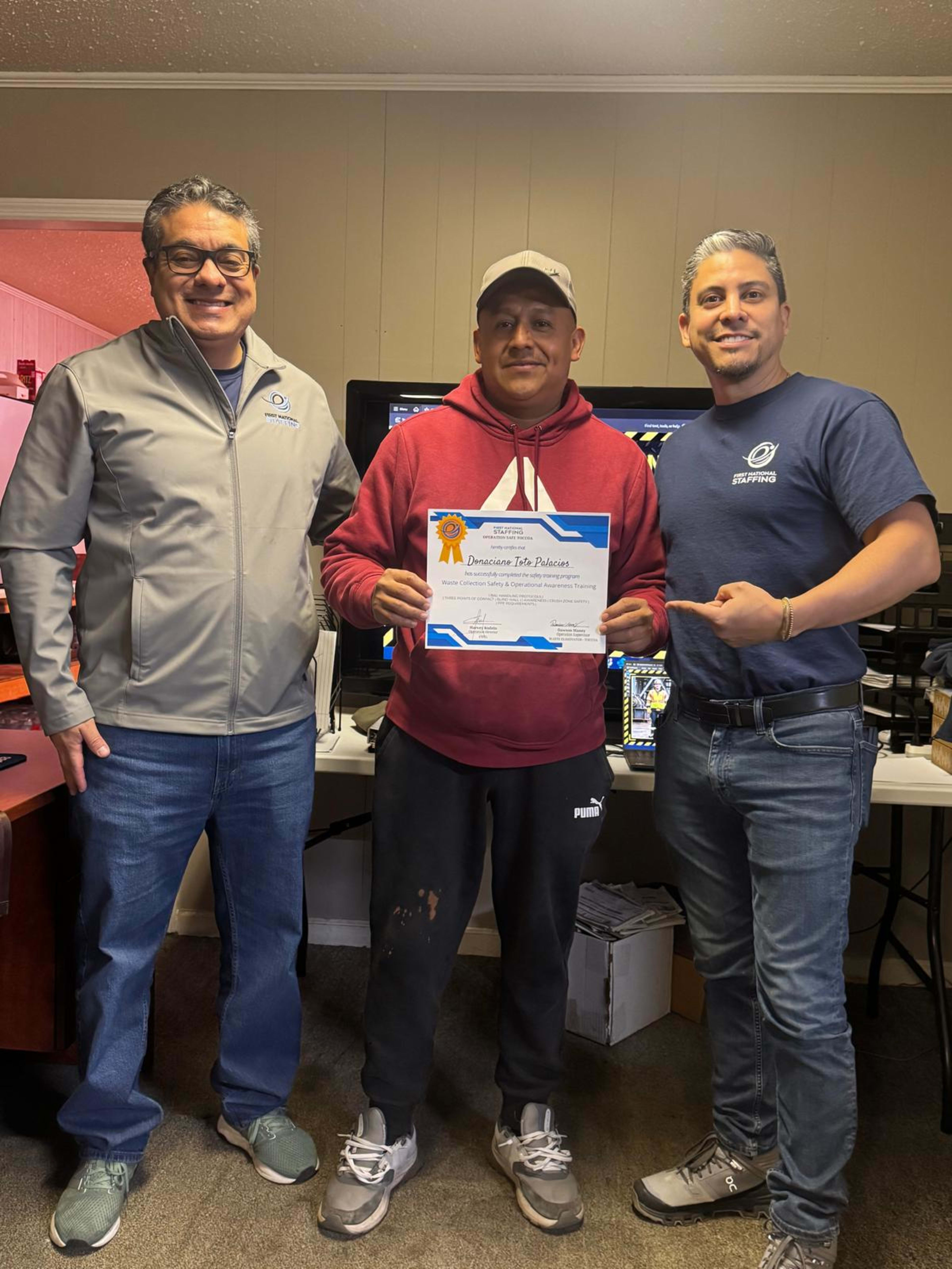 FNSG associates participating in safety training in Toccoa