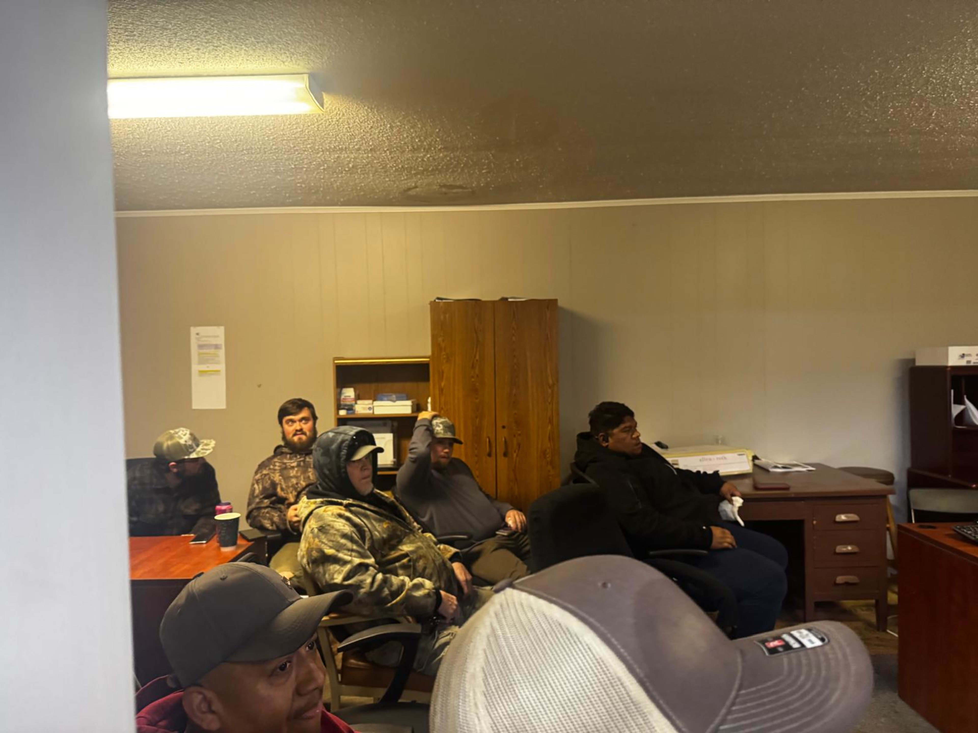 FNSG associates participating in safety training in Toccoa