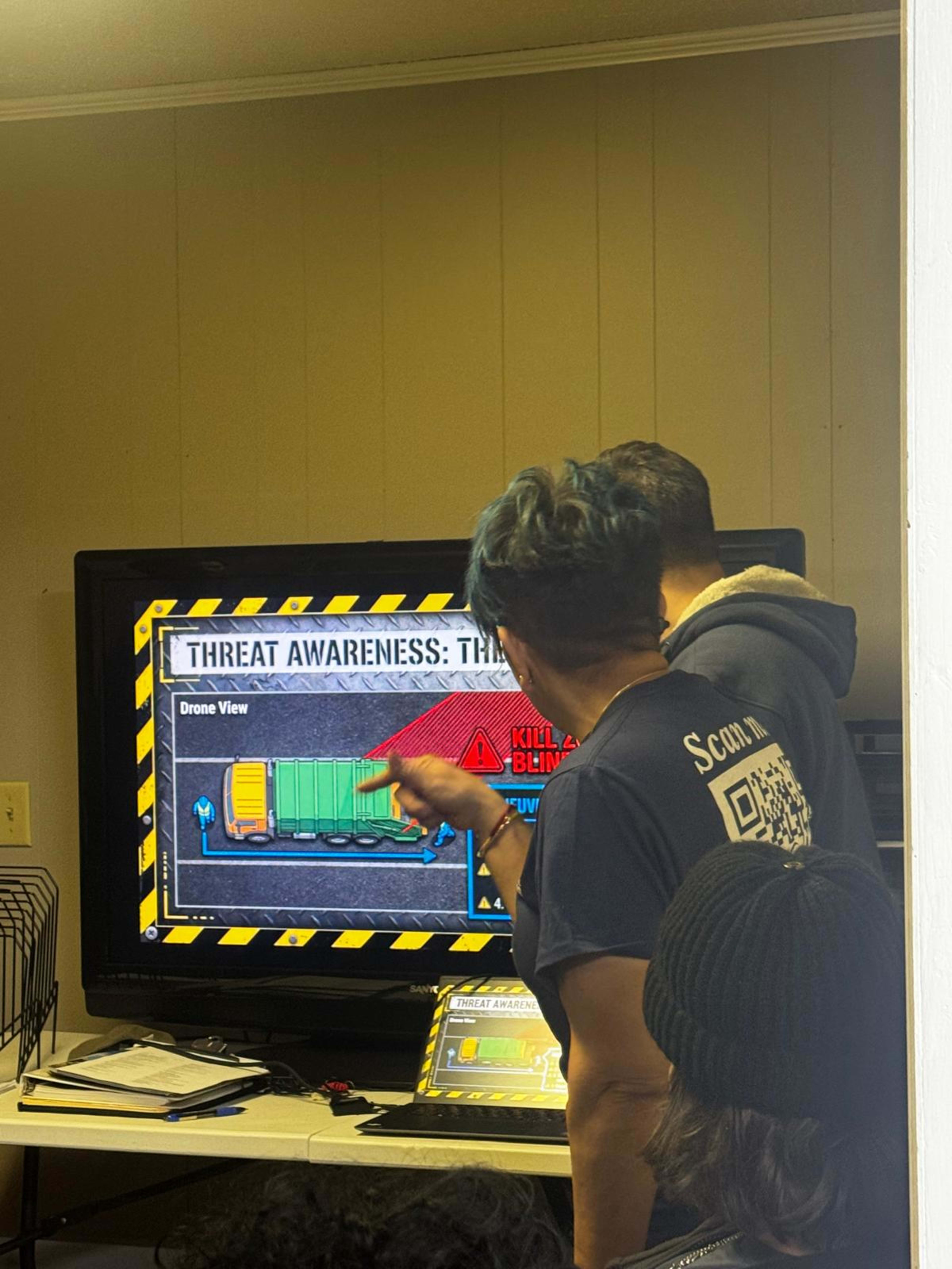 FNSG associates participating in safety training in Toccoa