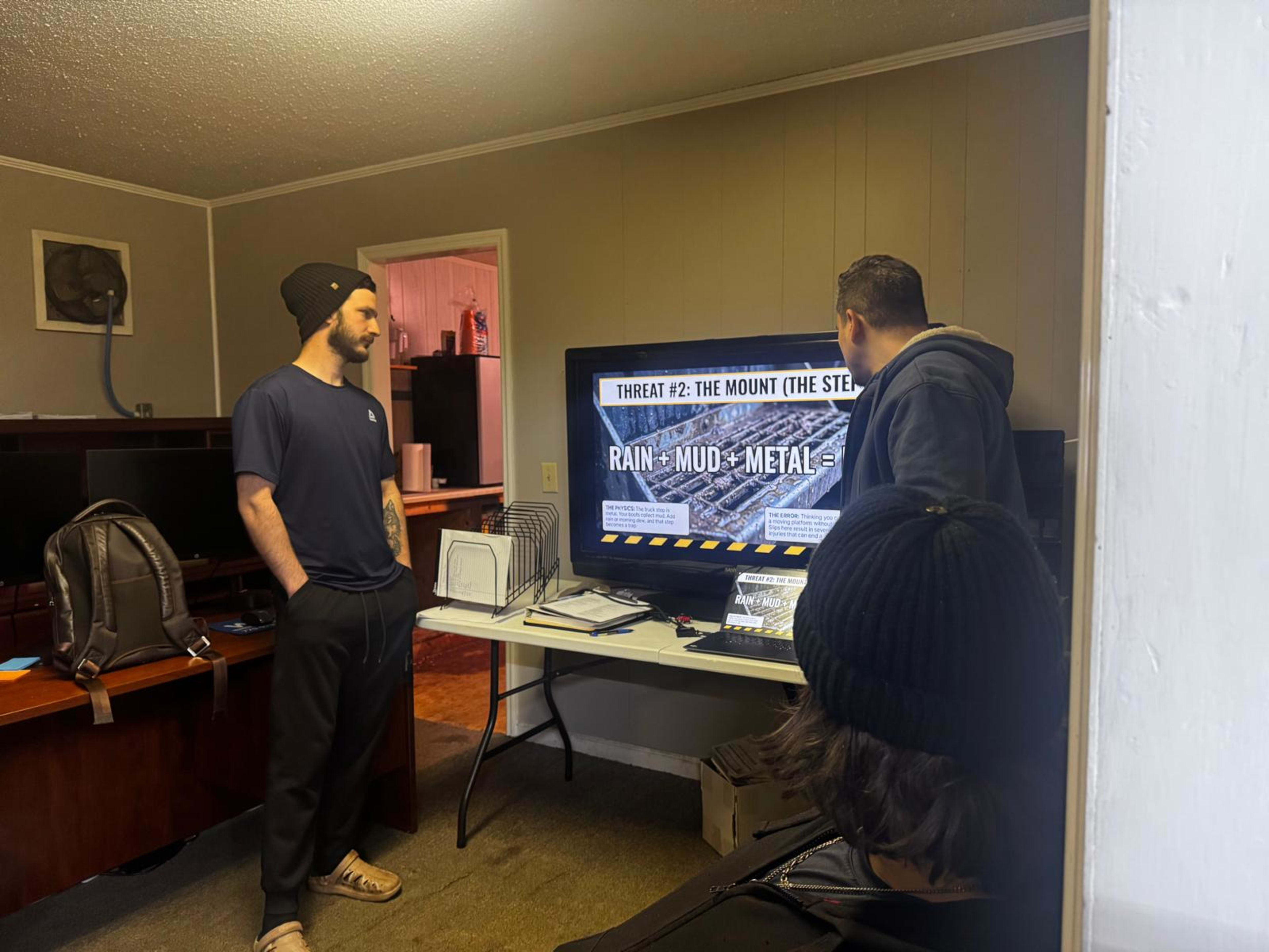 FNSG associates participating in safety training in Toccoa