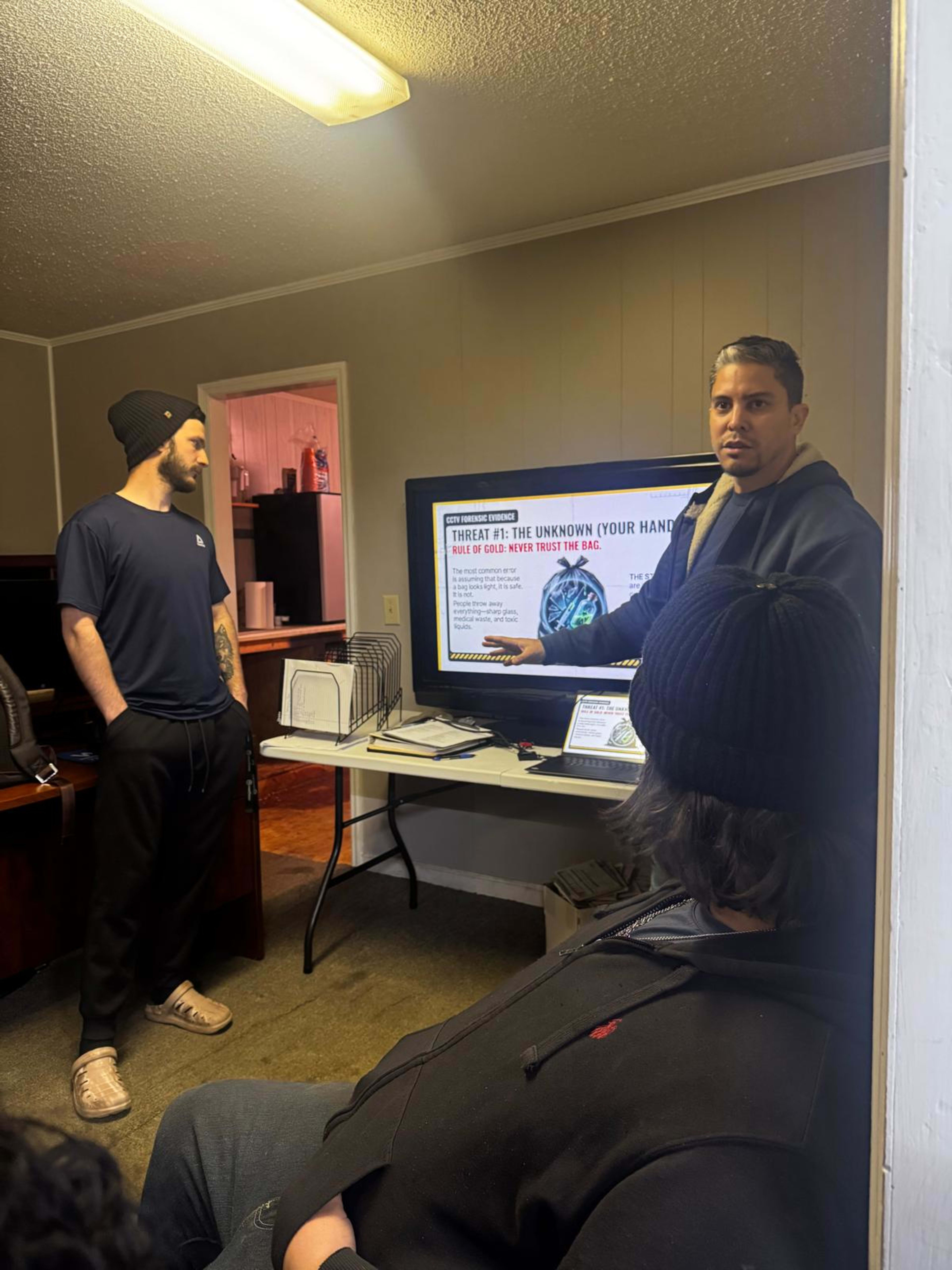 FNSG associates participating in safety training in Toccoa