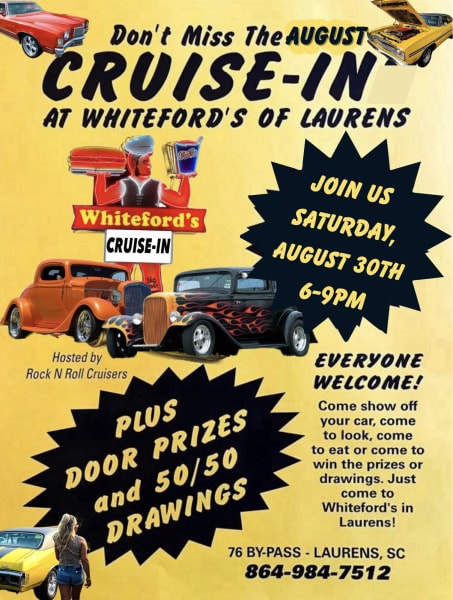 Cruise- In At Whiteford's Of Laurens