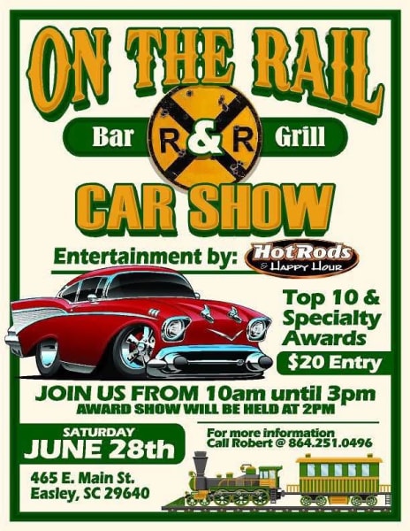 On The Rail Car Show