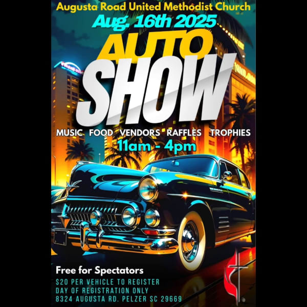 Augusta Road United Methodist Church Auto Show