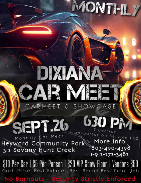 Dixiana Car Meet | Car meet & Showcase