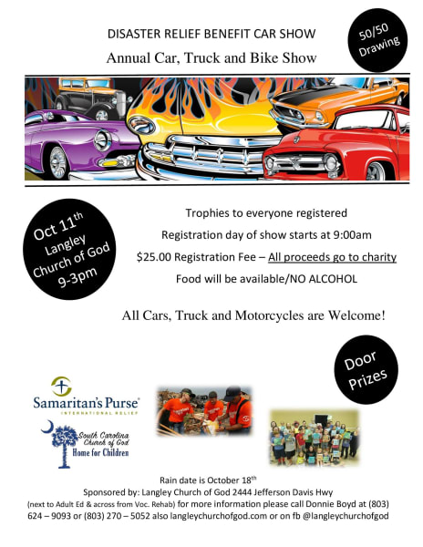 HFC & Disaster Relief Car Show