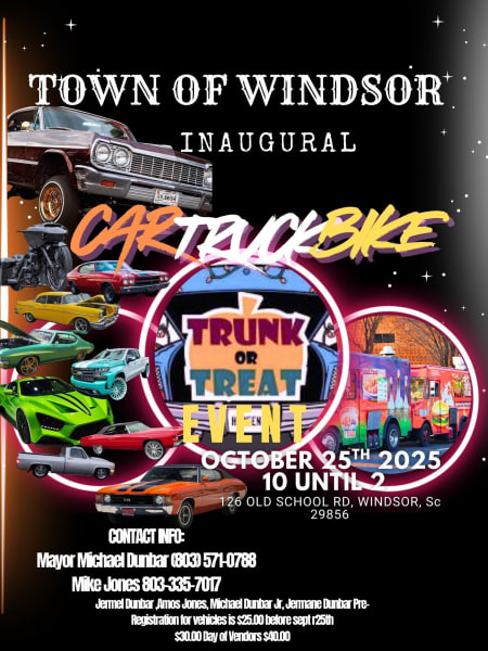 Town Of Windsor Trunk Or Treat