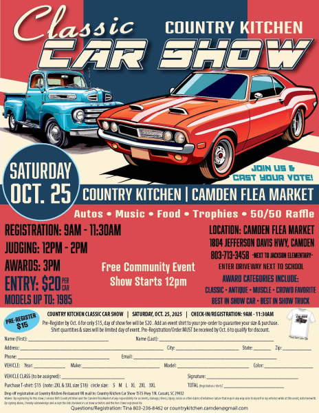2nd Annual Country Kitchen Classic Car Show