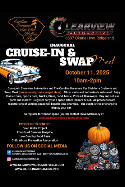 Inaugural Cruise-In & Swap Meet