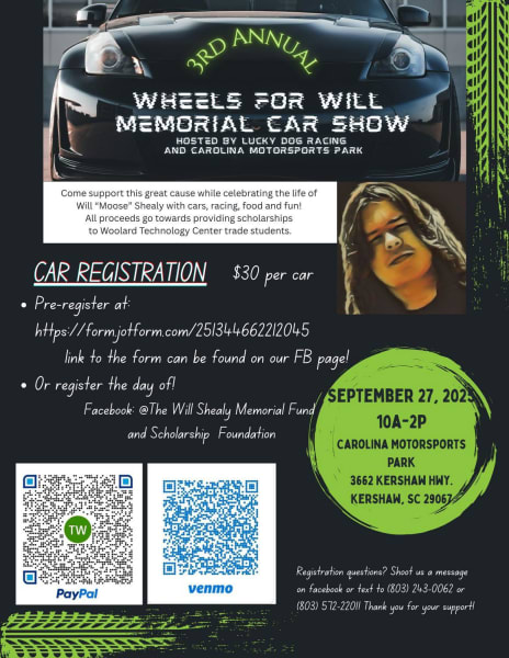 3rd Annual Wheels For Will Memorial Car Show