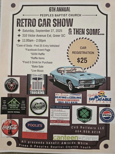 6th Annual Retro Car Show